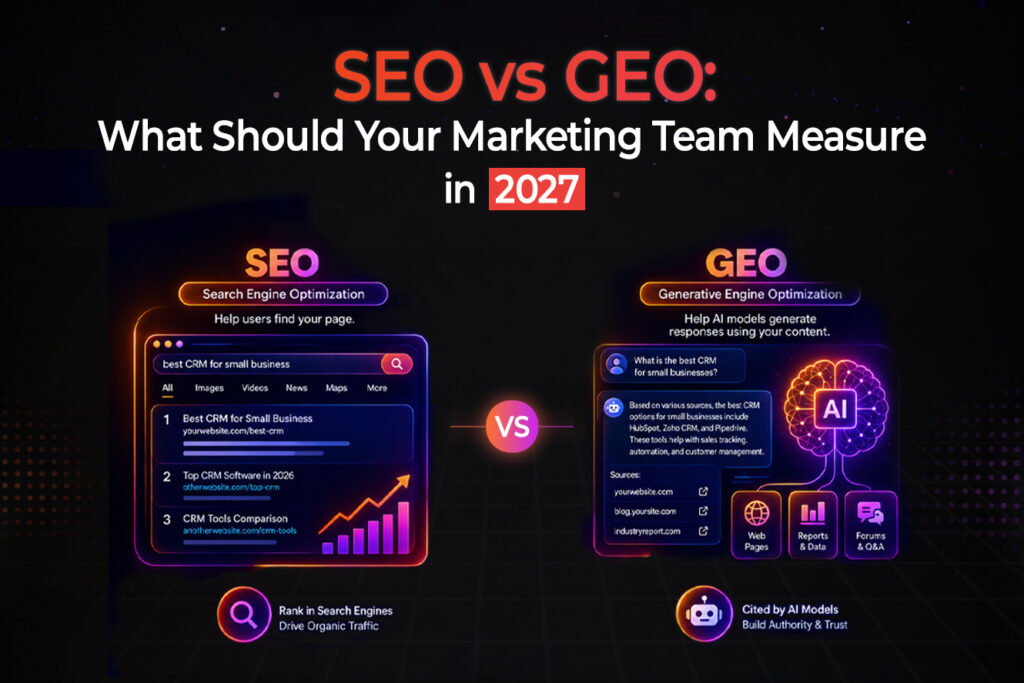 SEO vs GEO